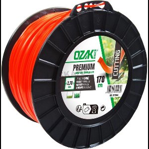 OZAKI NYLONDRAAD PREMIUM VIERKANT 2,7MM X 170M