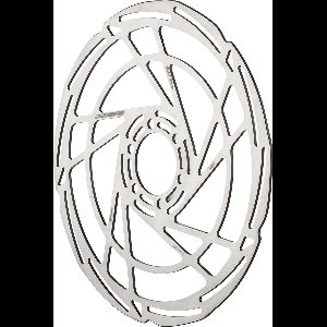 Jagwire Sport SR1 Remschijf 6-Bouts, zilver Diameter 180mm