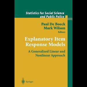 Explanatory Item Response Models