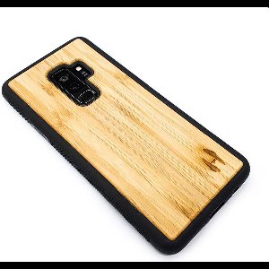 Hoentjen Creatie, Houten TPU case - Samsung Galaxy s9+ Bamboe