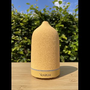 Novizou - Keramische Diffuser - Geel - Aromatherapie & Luchtzuivering