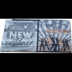 4 pakjes Servetten Oud & Nieuw / Happy New Year