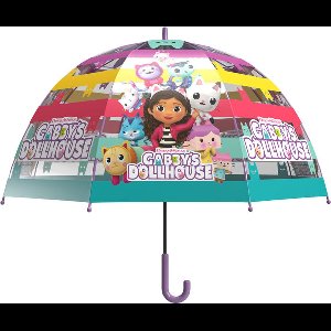 Gabby's Poppenhuis Handmatig Paraplu Transparant Bubble 48cm - Gabby Dollhouse