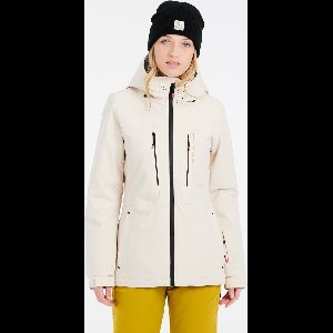 Protest Prtbeverly – Skijas Dames – Waterafstotende afwerking – Winterjas – Waterkolom 20K – Kitoffwhite