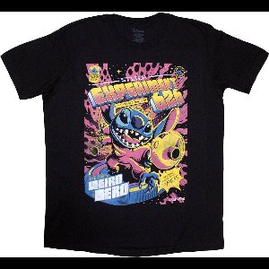 Disney Lilo & Stitch - Experiment 626 Heren T-shirt - S - Zwart