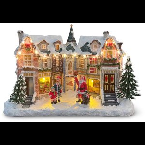 Oosterik home - Kerstman Met Teddybeer