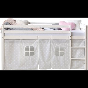 Homestyle4u Hoogslaper - 90x200 cm - Wit