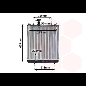 Van Wezel - RADIATOR VOOR SUZUKI IGNIS 2003-2008 1770080G00