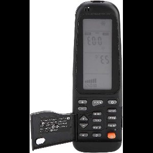 Universele 25-in-1 afstandsbediening voor airconditioning - zwart - bereik 8 m