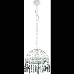 EGLO Steeleville Hanglamp - E27 - Ø 35 cm - Wit|Bruin