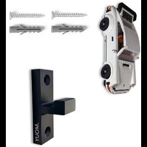 YUOM. Wall Mount voor LEGO LEGO Icons Porsche 911 - incl. schroeven & pluggen - Muurbeugel LEGO Technic Car Wall Mount - Porsche 911 - LEGO Houder Auto Modellen - LEGO LEGO Icons Porsche 911