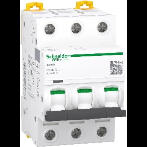 Schneider Electric met installatieautomaat 3, uitschakelaarkarakteristiek D, nom. - A9F75310