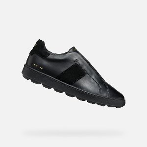 GEOX SPHERICA ECUB-1 HEREN Sneakers - ZWART - Maat 45