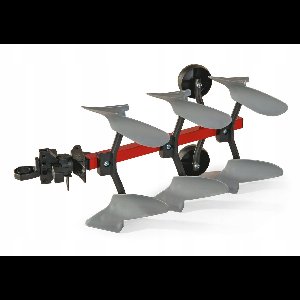 Rolly Toys Draaibare Ploeg voor Traktoren - Metaal & Kunststof