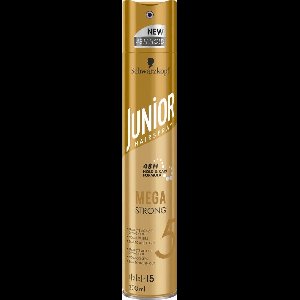 Schwarzkopf Junior - Haarspray - Mega Strong 5 - 300ml
