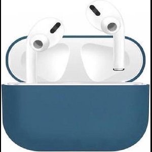 Siliconen Case geschikt voor AirPods Pro - Donker blauw