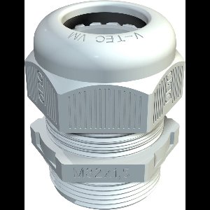 OBO wartel met trekontlasting M50 - lichtgrijs IP68 (V-TEC VM50 LGR)