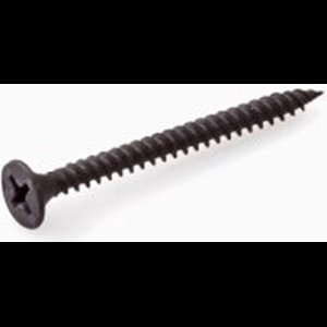 Gipsplaatschroef zwart 3.5 x 45 mm. lang. 200 stuks. Deltafix.