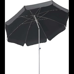 Schneider Parasol Ibiza 200 cm rond antraciet