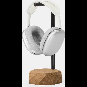 Oakywood Headphones Stand - Massief Eiken - Echt Hout Koptelefoon Standaard Houder - Stijlvol Clean Desk Design