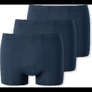 Uncover by Schiesser 3PACK Shorts Heren Onderbroek - donkerblauw - Maat XL