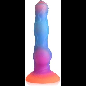 XR Brands Glow-in-the-dark Siliconen Alien Dildo
