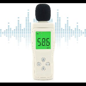 Professionele Decibelmeter - DB Meter - Geluidsmeter - Wit