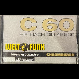 Weltfunk Chromdioxid C60 Cassetteband – 60 min HiFi – Gesealed – Made in Germany
