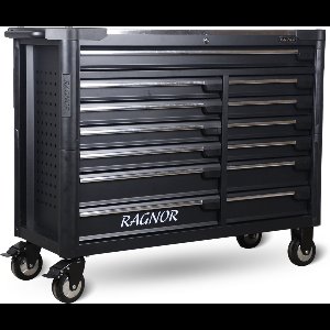 XL Gereedschapswagen Gevuld – 187-Delig – 13 Lades – Incl. Gratis Schroevendraaierset – Afsluitbaar / Met Slot | Ragnor