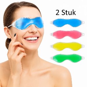 2 Stuks Gelmasker I Oog Gelmasker I Gelmasker Voor Ogen I Oogmasker I Koelmasker I Oogvermoeidheid Verlichting I Anti Wallen I Koelmasker I Kleur Willekeurig