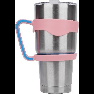 Allecto Plus - Roze handvat voor 30 oz tumbler mokken - Anti-slip en draagbaar - Geschikt voor diverse merken