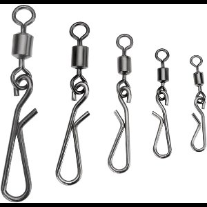 Allecto Plus - Metalen Vistackle 25 stuks - Vislijn Haakconnector Visaccessoires 2# 4# 6# 8# 10# - Vissen Hengel Aas Vislijn Haak.