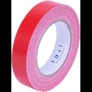 TD47 Gaffa Tape 25mm x 25m Rood