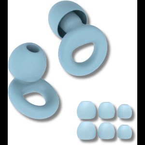 BMJ Trading® - Sleep Plugs - Earplugs - Reizen - Overprikkeling - Zwem Oordopjes - Blauw - SNR 26 dB Demping - Oordopjes voor Geluidsdemping - Herbruikbare Gehoorbescherming - Siliconen voor Slaap en Gevoeligheid - 8 Dop