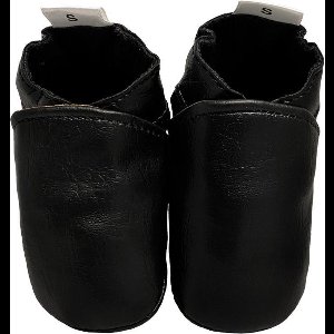 BabySteps babyslofjes Vegan Black maat 16/17