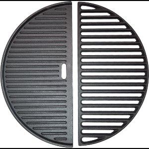 Kamado Essentials - Gietijzer halve maan Rooster - halve maan Plaat - Large 21" kamado - 46cm