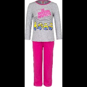 Despicable me meisjes pyjama minions Grijs  - 104