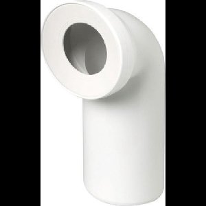 Closetbocht 110X90Gr,40/50 Wit Abu 58,110,01,0099