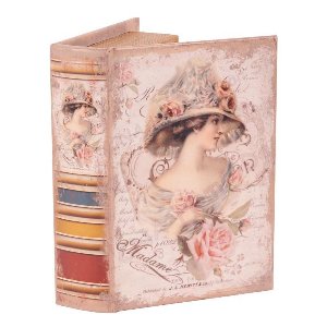 Book box 20 cm Lady