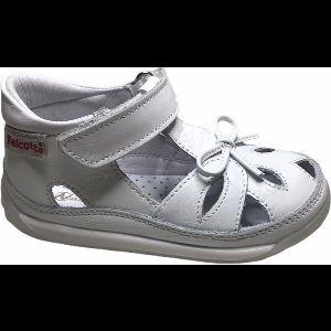 Falcotto velcro strikje gesloten sandalen 1353 wit mt 24