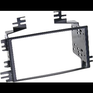 2-DIN Paneel geschikt voor Hyundai Accent - Kia Sportage/ Rio - Kleur: Zwart