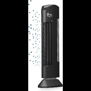 Luchtreiniger met ionisator, geen / zonder filters vervangen Zwart