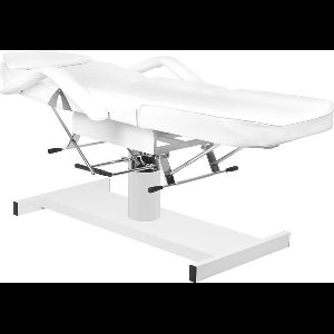 MBS Behandelstoel volledige set - Professioneel - Manicure - Pedicure - Gezichtsbehandeling - wit - Loeplamp - tafel - kruk(4)