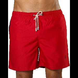 Zwembroek Heren Sanwin - Rood Effen Miami - Maat L