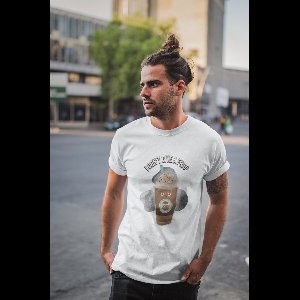 Shirt - I don’t give a frap - Wurban Wear | Grappig shirt | Dieet | Unisex tshirt | Fast food | Airfryer | Sport | Verwenpakket | Wit & Zwart