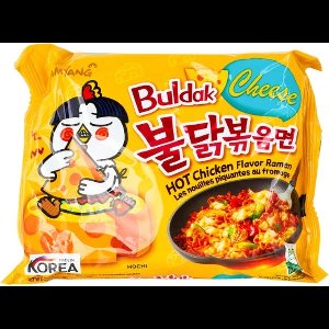 Samyang Instant Noodles Noedels Buldak (Hot chicken) Cheese (kaas) 20 x 140Gr