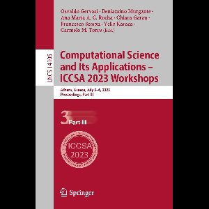Springer Nature Proceedings Computer Science 3 - Computational Science and Its Applications – ICCSA 2023 Workshops