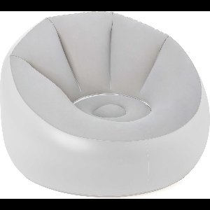 Bestway - opblaasbare stoel - met verlichting - 102x97x71 cm - grijs