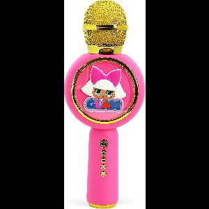 LOL Surprise - karaoke microfoon - draadloos - LED verlichting - speaker - stemvervorming (PopSing)