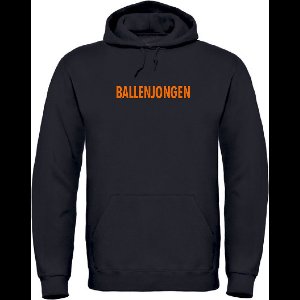 Hoodie zwart 3XL - Ballenjongen - soBAD. | EK 2024 | Unisex | Sweater dames | Sweater heren | Voetbal